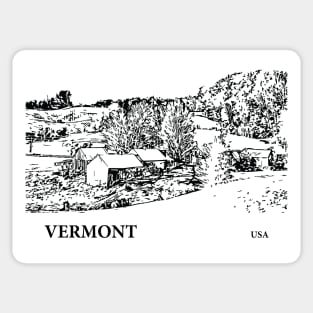 Vermont USA Sticker